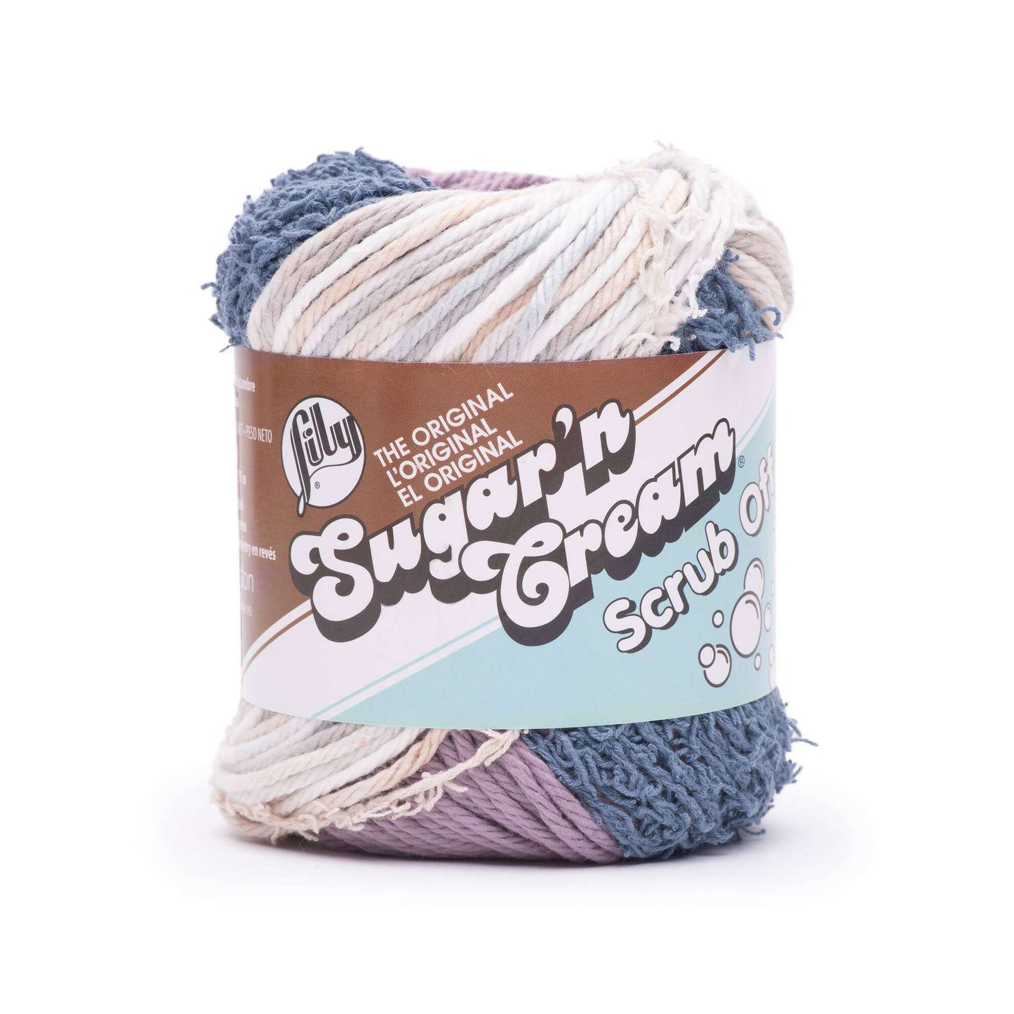 Lily Sugar ‘n Cream Yarn Scrub Off - Light Breeze 2.6 oz