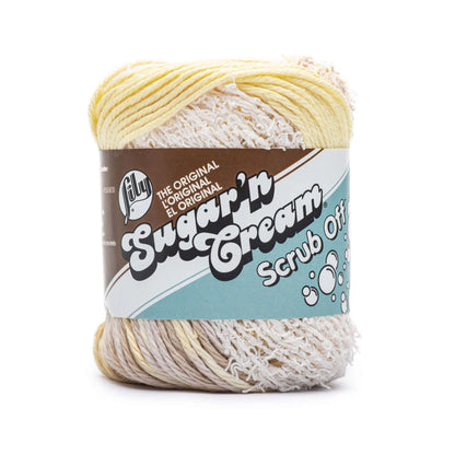 Lily Sugar ‘n Cream Yarn Scrub Off - Cornmeal 2.6 oz