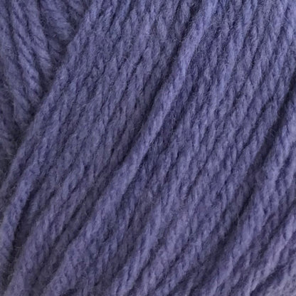 Close-up of purple yarn with a textured pattern