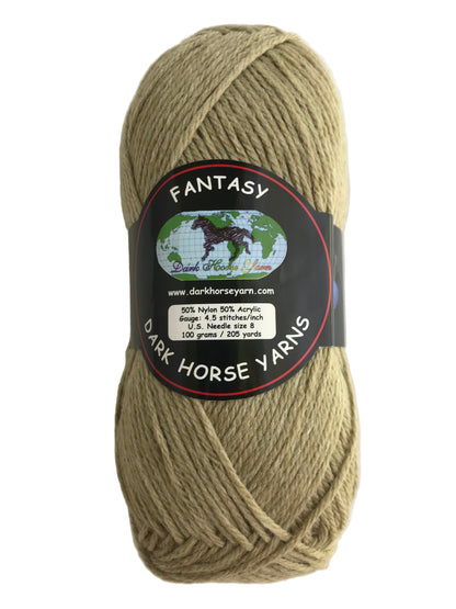Ball of yarn with a label on a white background