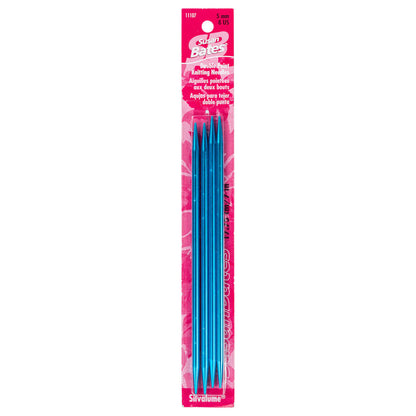 Susan Bates Silvalume 4 Pack Double Point Knitting Needles US 8 / 5mm