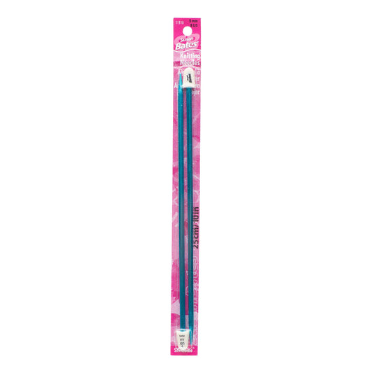 Susan Bates Silvalume 10" Single Point Knitting Needles US 8 / 5.0 mm