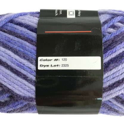 Ball of yarn with a label on a white background