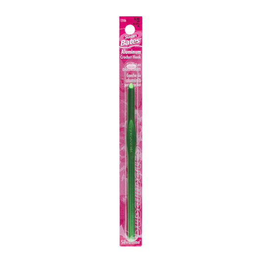 Susan Bates Silvalume 5.5" Crochet Hook K10 1/2 US / 6.50 mm
