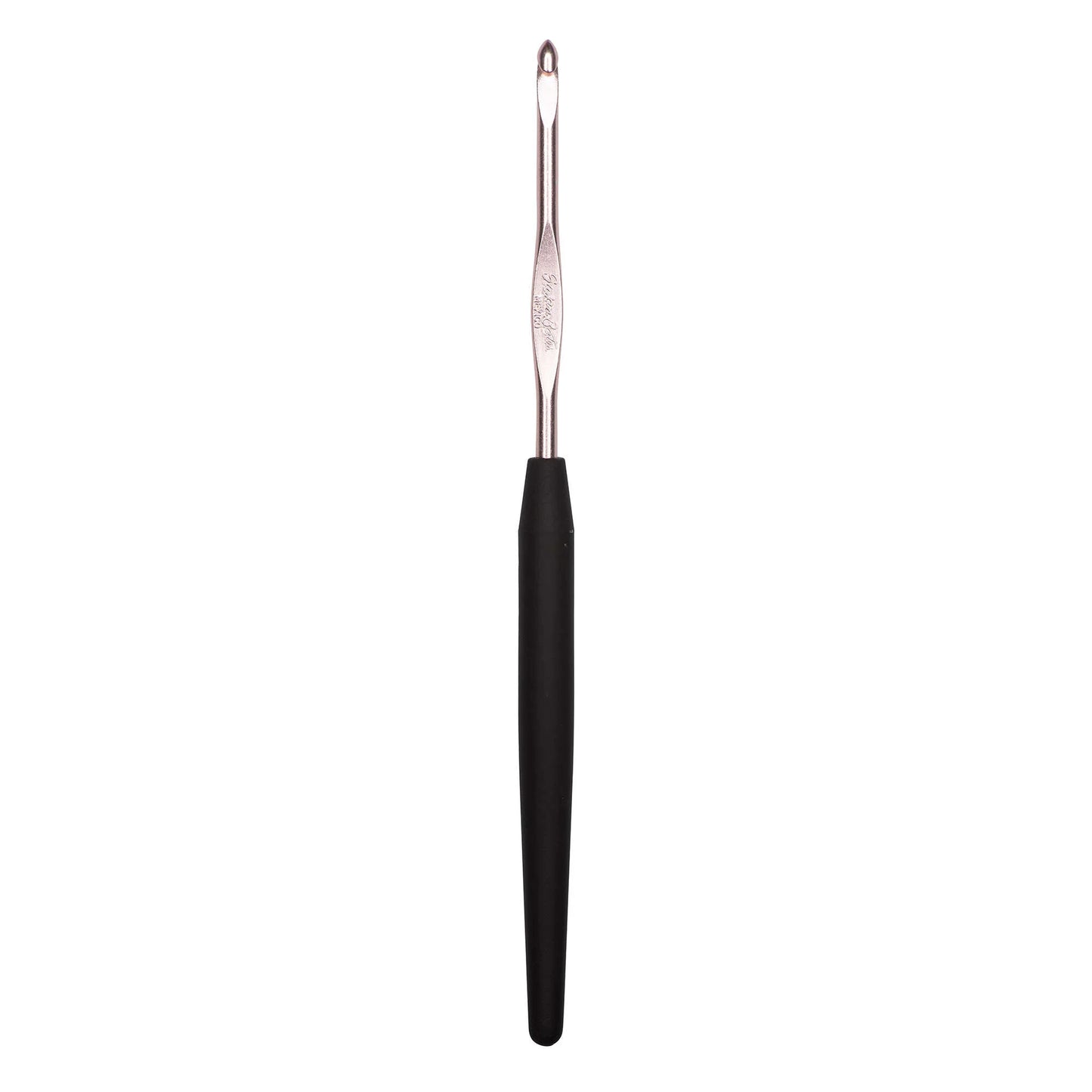 Susan Bates Silvalume Soft Ergonomic Crochet Hook US E/4 - 3.50 mm