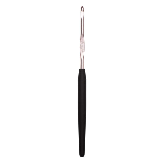 Susan Bates Silvalume Soft Ergonomic Crochet Hook US E/4 - 3.50 mm