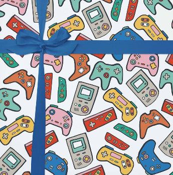 Gaming Gift Wrap Roll - 20 sq ft
