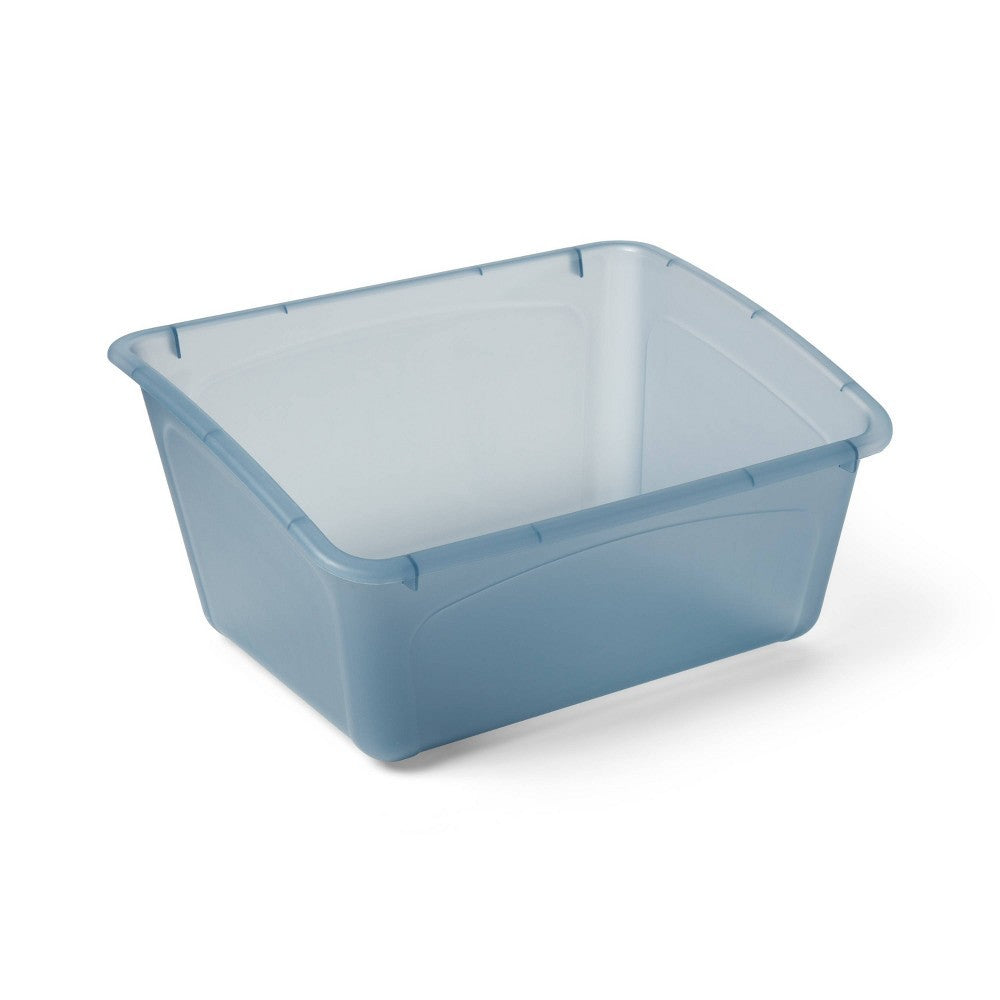 Large Bin - Transparent Blue - Up & Up