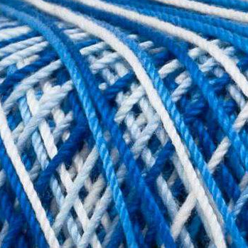 Aunt Lydia's Classic Crochet Thread Size 10 - Shaded Blues