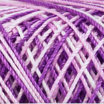 Aunt Lydia's Classic Crochet Thread Size 10 - Shaded Purples