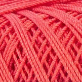 Aunt Lydia's Classic Crochet Thread Size 10 - Bright Coral