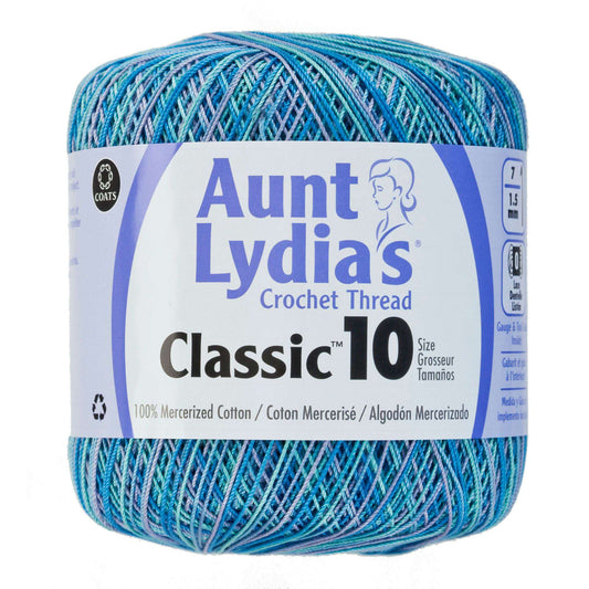 Aunt Lydia's Classic Crochet Thread Size 10 - Ocean