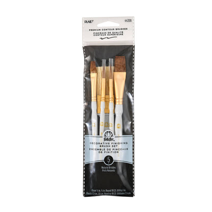Plaid ® Decorative Finishing Brush Set, 5-Piece