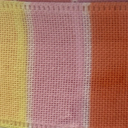 Summer Stripes - 1.5” x 50 yds - Wire Edged Premium Ribbon