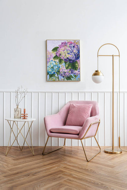 Hydrangea Garden - Diamond Dotz Art Kit - 16.5” x 20.5”
