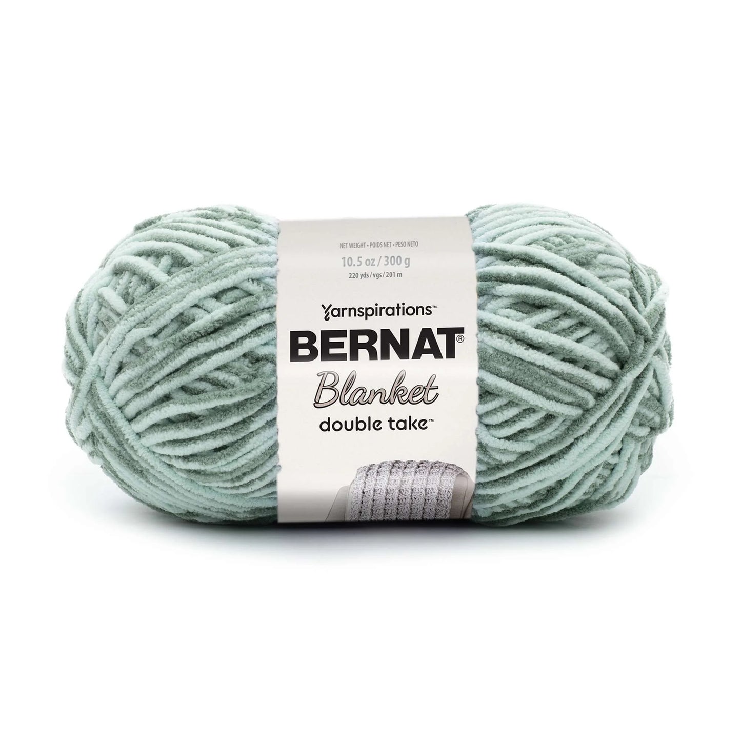 Bernat Blanket Double Take Yarn Skein - Deep Teal - 300g