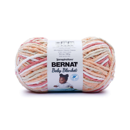 Bernat Baby Blanket Yarn Skein Peach Blooms - 300g