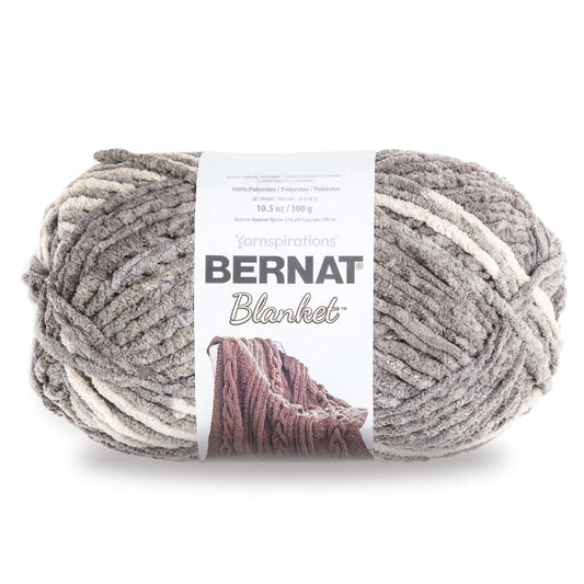 Bernat Blanket Yarn Skein - Silver Steel - 300g