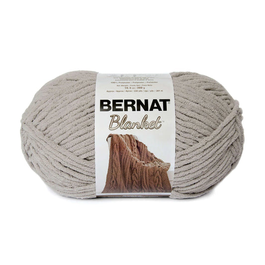 Bernat Blanket Yarn Skein - Pale Gray 300g