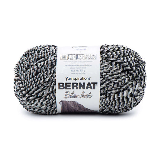 Bernat Blanket Yarn Skein - Inkwell Twist 300g