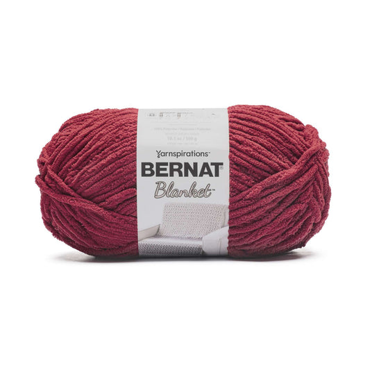 Bernat Blanket Yarn Skein - Crimson 300g