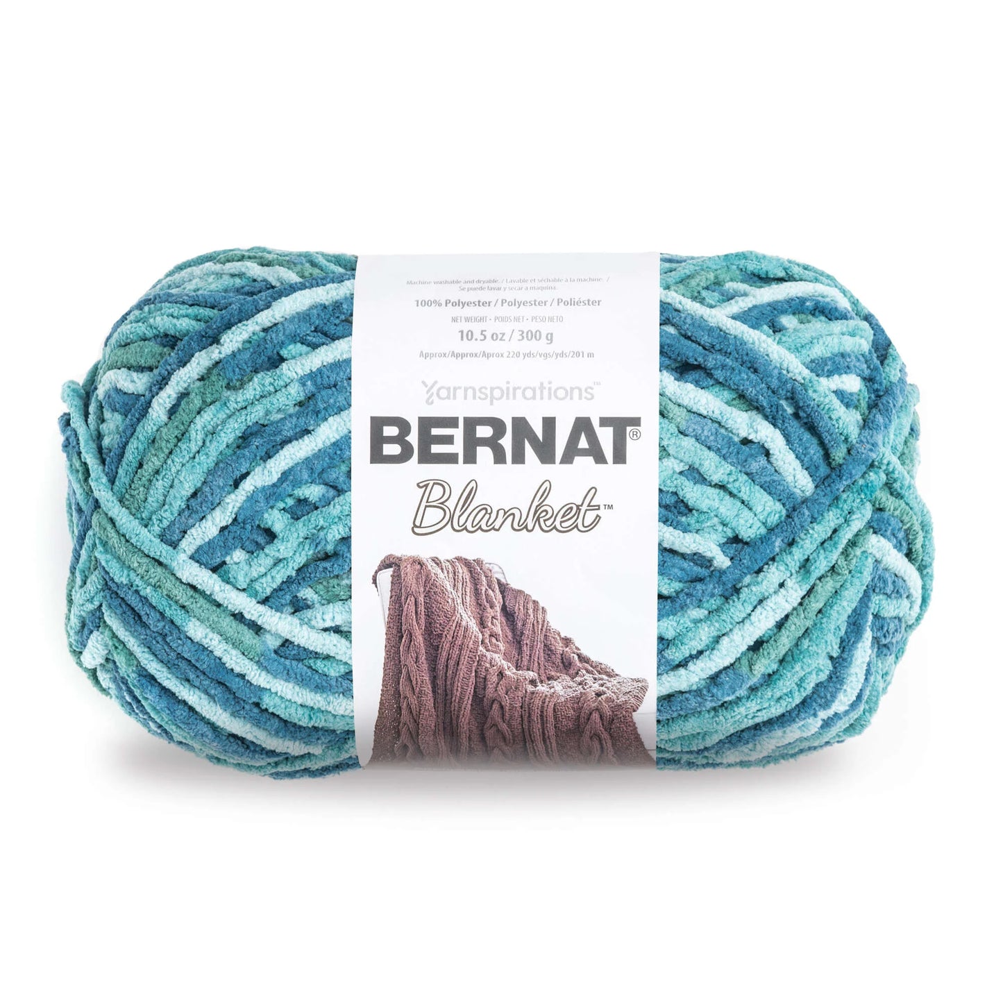Bernat Blanket Yarn Skein - Tidepool - 300g