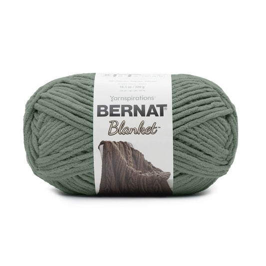 Bernat Blanket Yarn Skein - Smokey Green 300g