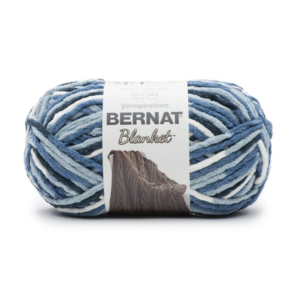 Bernat Blanket Yarn Skein - Faded Blues - 300g