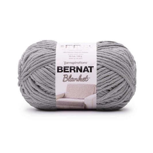 Bernat Blanket Yarn Skein - Vapor Gray 300g