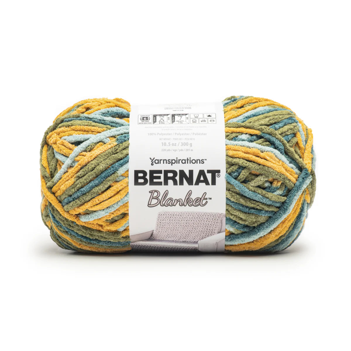 Bernat Blanket Yarn Skein - Forest Walk 300g