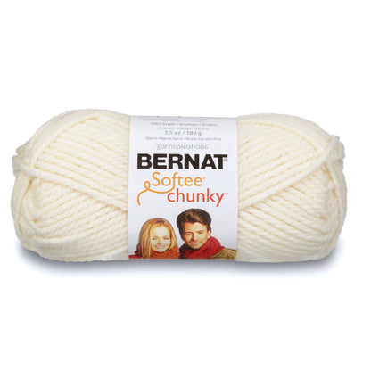 Bernat Softee Chunky Yarn - Natural