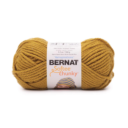 Bernat Softee Chunky Yarn - Brass
