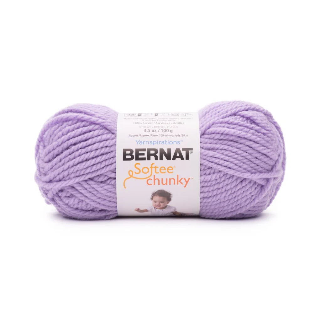 Bernat Softee Chunky Yarn - Lilac