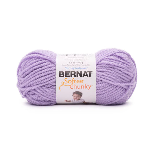 Bernat Softee Chunky Yarn - Lilac
