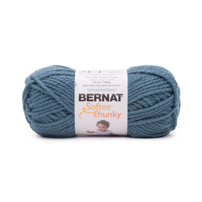 Bernat Softee Chunky Yarn - Denim Blue