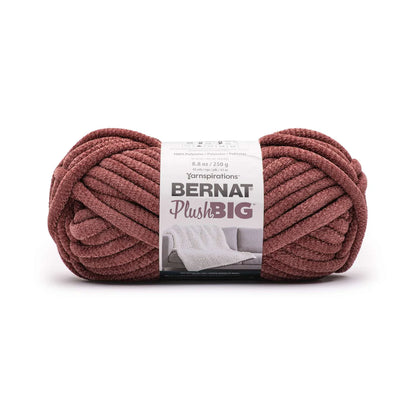 Ball of Bernat Plush Big yarn on a white background