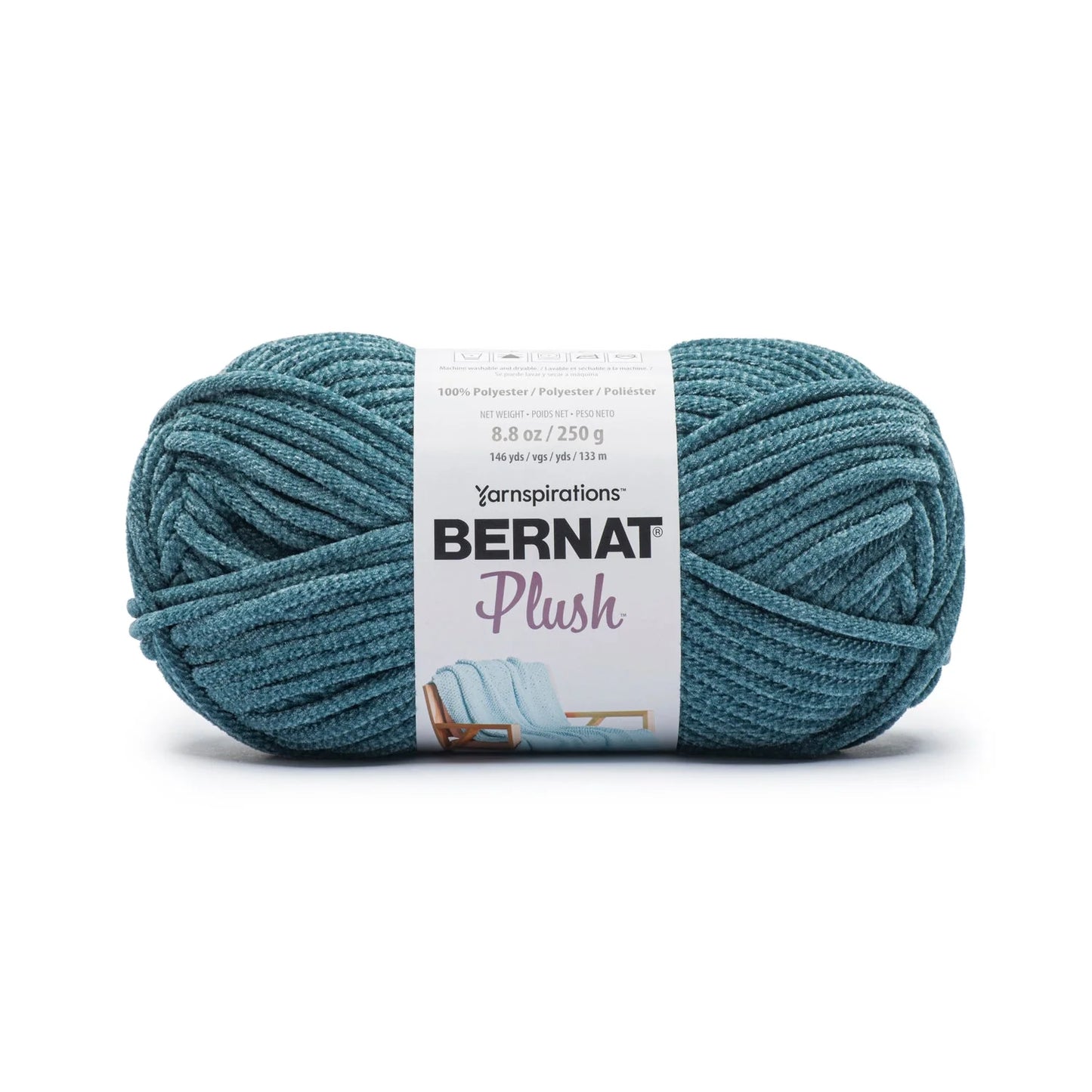Bernat Plush Yarn - Spruce