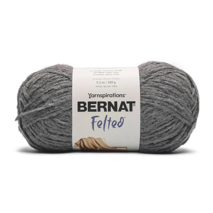 Bernat Felted Yarn - Metal Grey