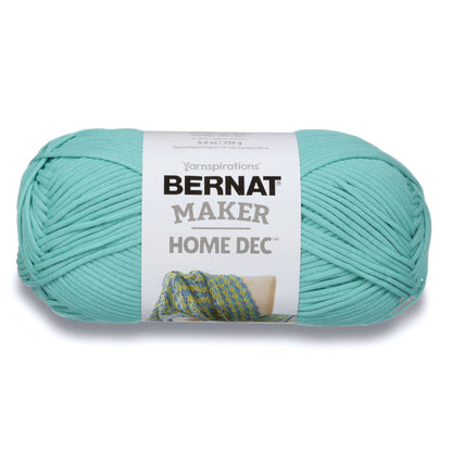 Bernat Maker Home Dec Yarn Skein - Aqua