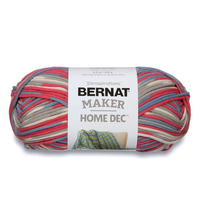 Bernat Maker Home Dec Yarn Skein - Nautical Variegated