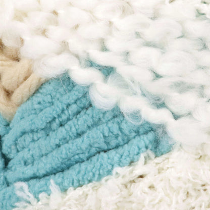 Bernat Blanket Home Bundle Yarn Skein - Cream/Teal