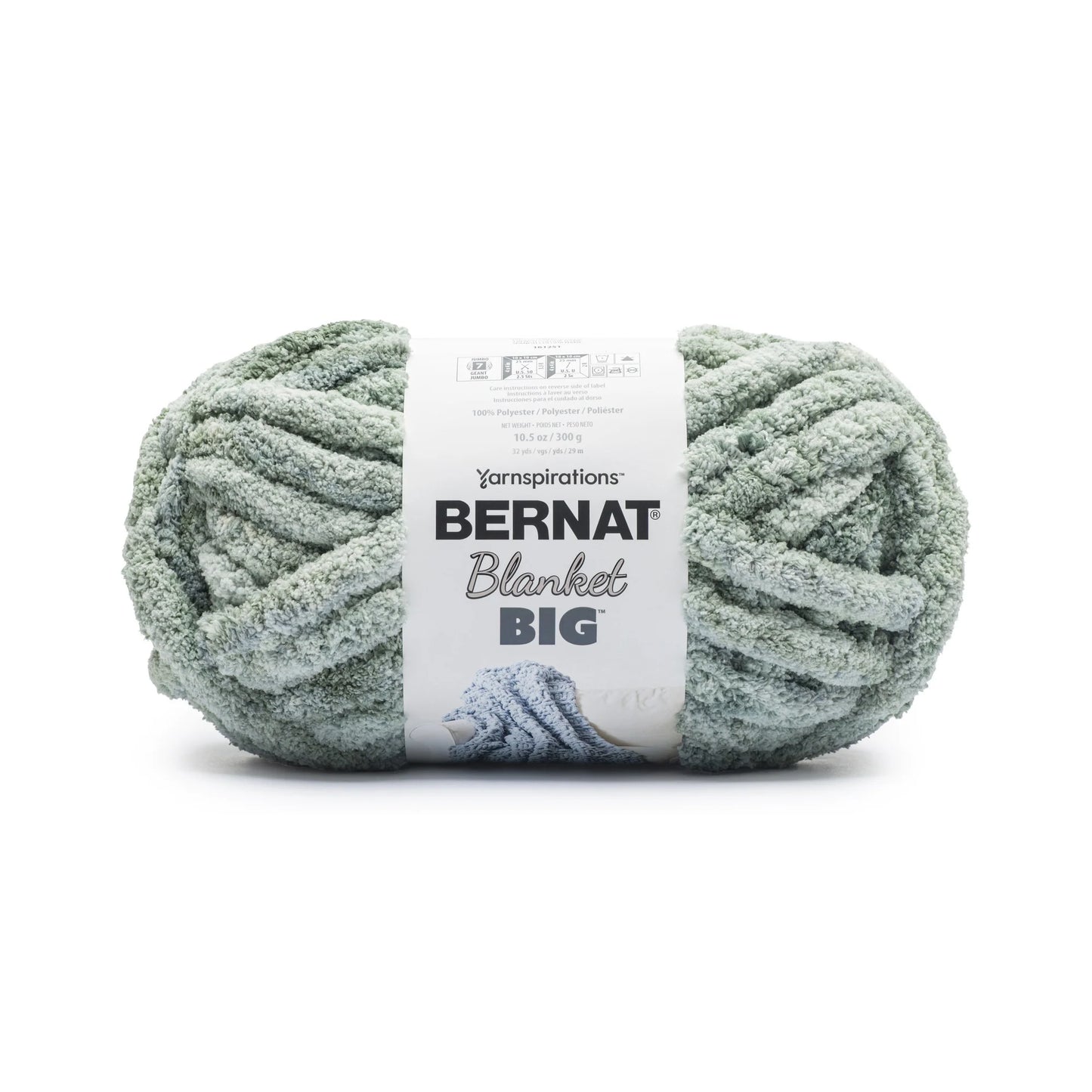 Bernat Blanket Big Yarn Skein - Forest Splash 300g