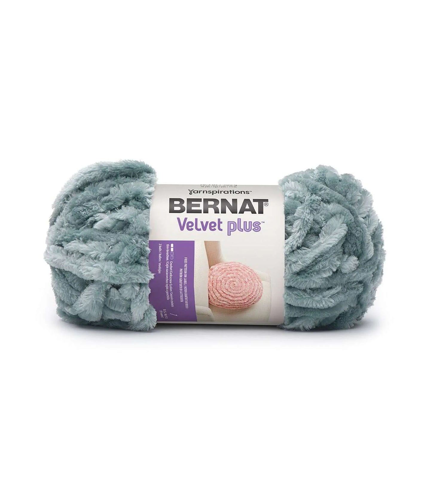 Bernat Velvet Plus Yarn - Seafoam
