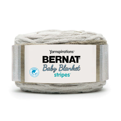 Bernat Baby Blanket Stripes Yarn - Pebbles