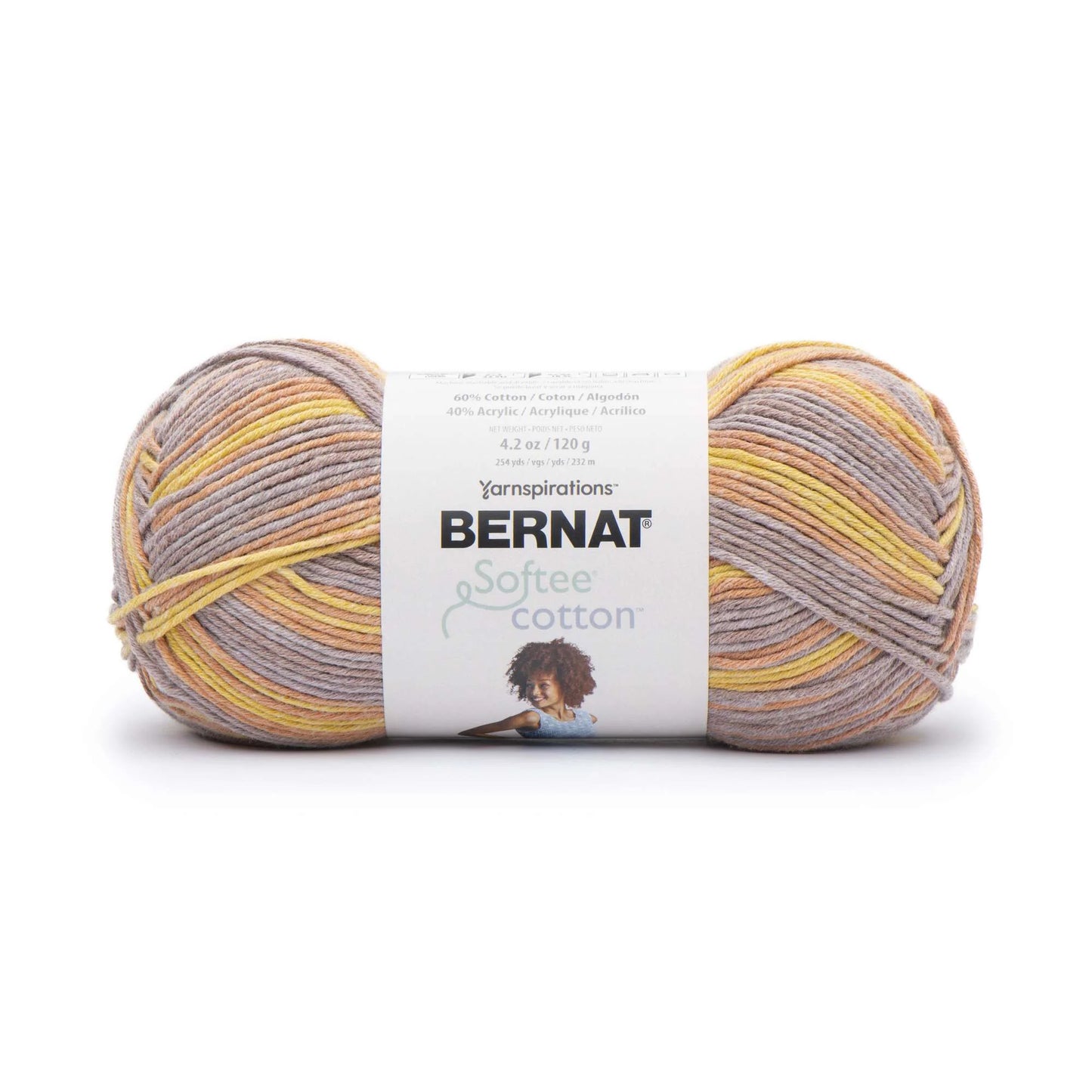 Bernat Softee Cotton Yarn - Golden Haze