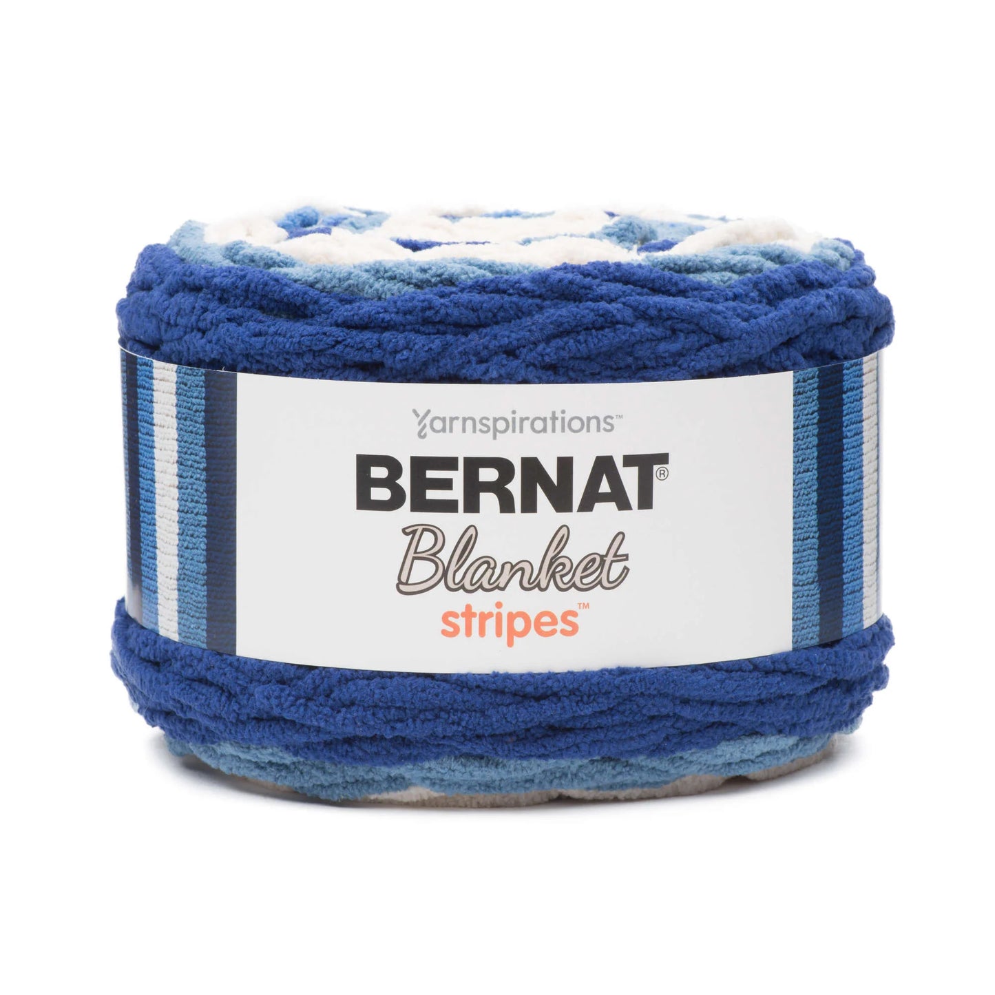 Bernat Blanket Stripes Yarn - Blue Moon