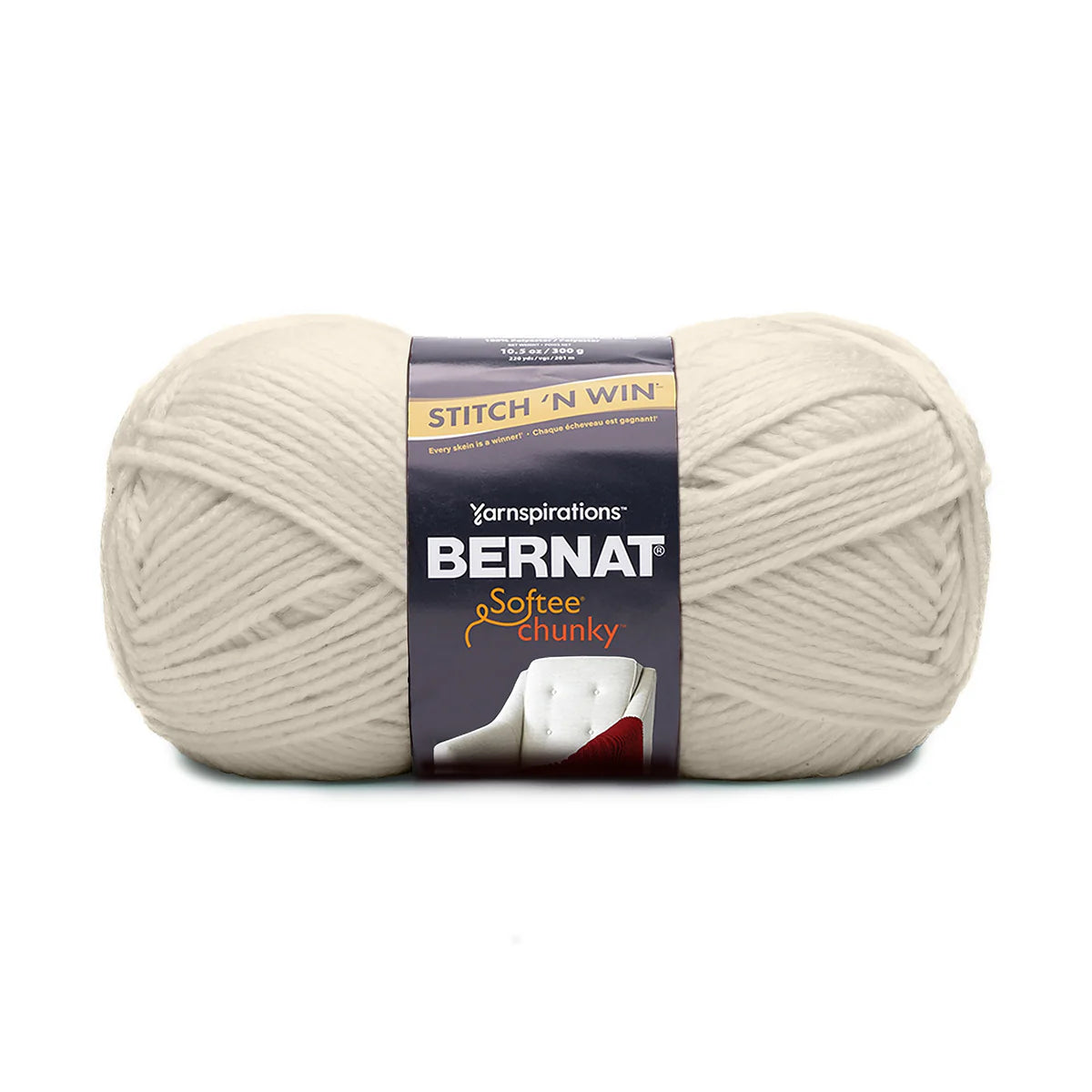 Bernat Softee Chunky Yarn - Natural