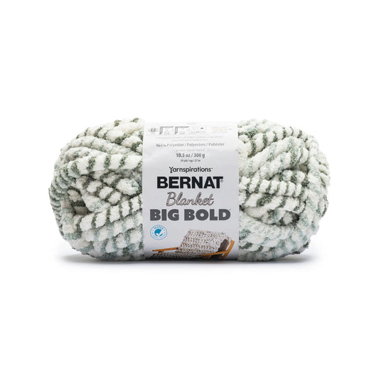 Bernat Blanket Big Bold Yarn Skein - Green 300g