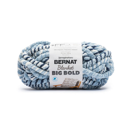 Bernat Blanket Big Bold Yarn Skein - Blue Bold 300g