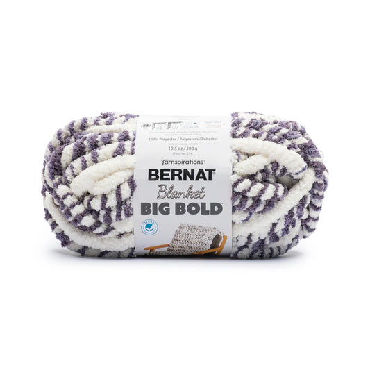 Bernat Blanket Big Bold Yarn Skein - Purple 300g